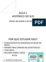 AULA 1 - HISTÓRICO DO SUS alunos