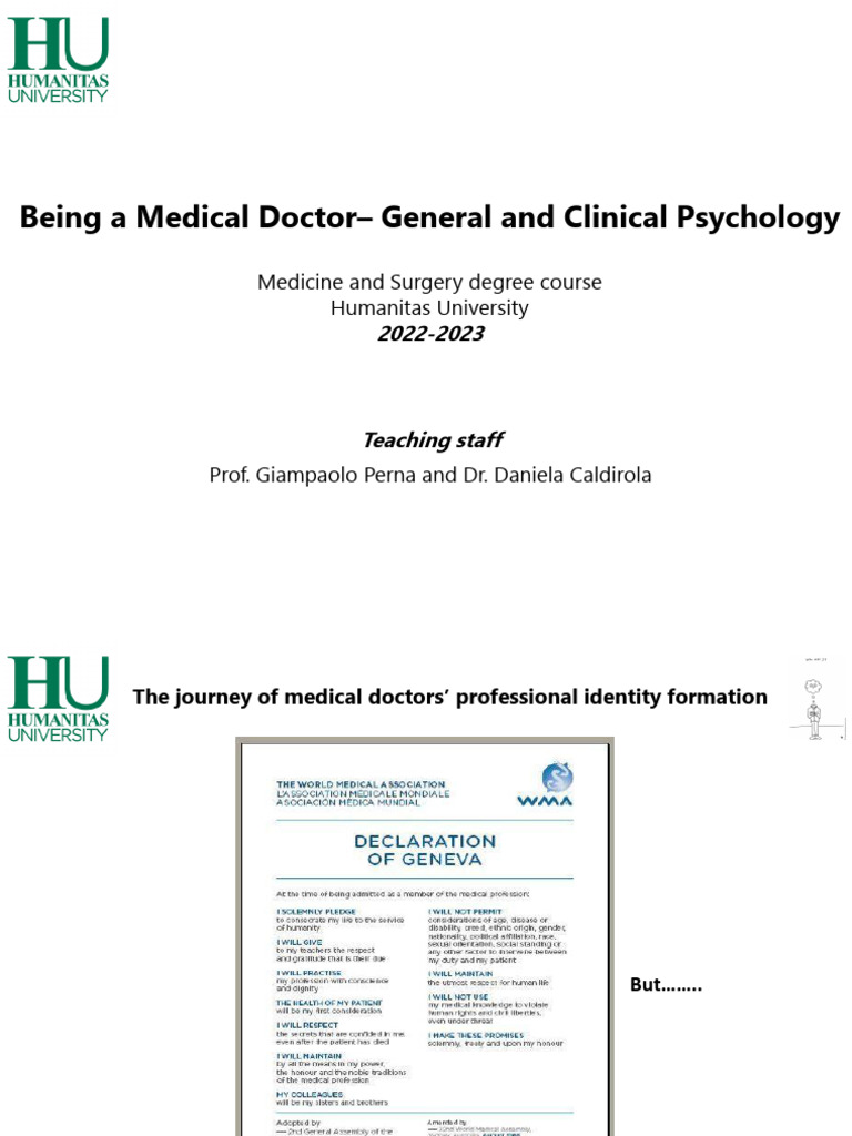 Medical Doctors' Identity Formation Journey | PDF | Emotions | Disciplines