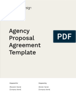 Agency Proposal Agreement Template