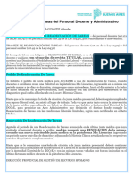 Readecuación de Tareas Del Personal Docente Titular 2023.