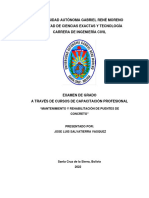 Monografia - Mantenimiento y Rehabilitacion de Puentes de Concreto