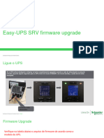 Easy-UPS SRV Firmware Upgrade Portugues