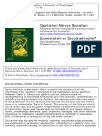 Ecosocialism or Ecocatastrophe