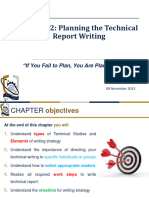 Chapter Two - Planning The Technical Report Final