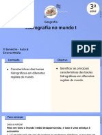 Hidrografia No Mundo I: Geografia