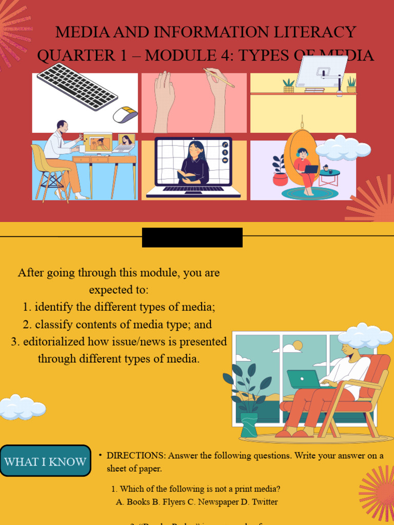Mil quarter 1 module 4 types of media pdf mass media media