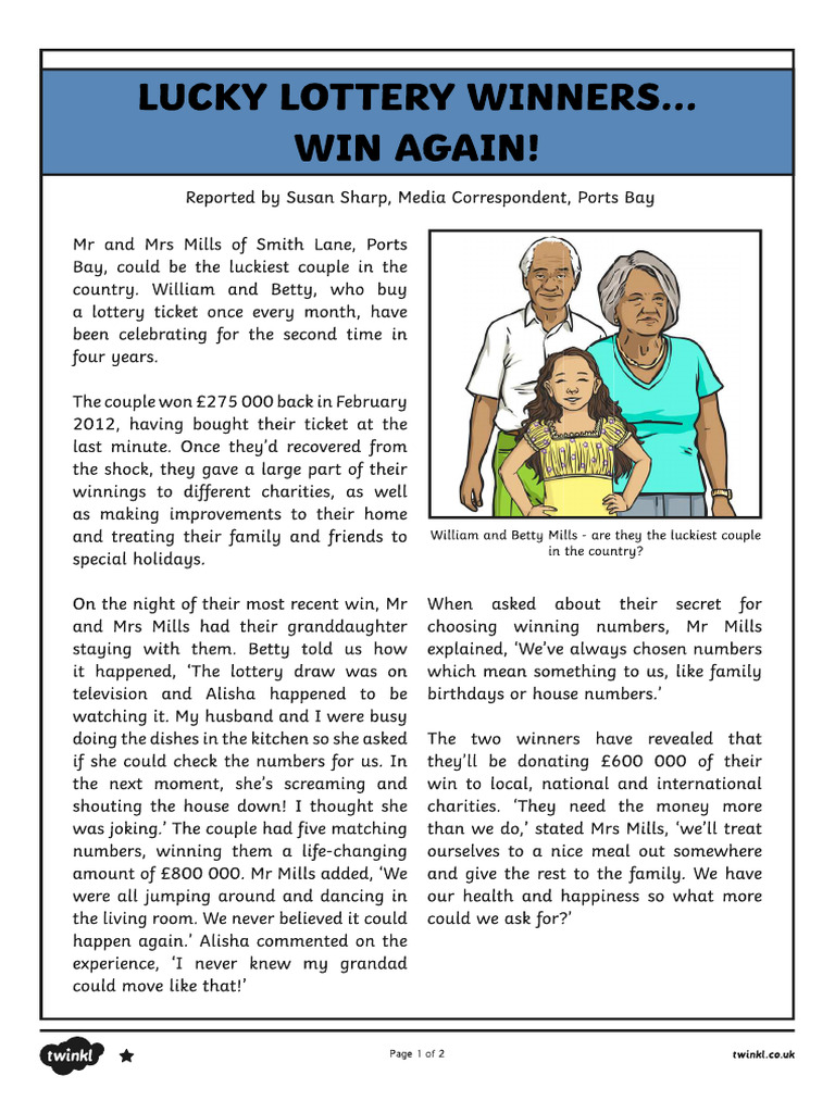 Newspaper report reading comprehension pdf