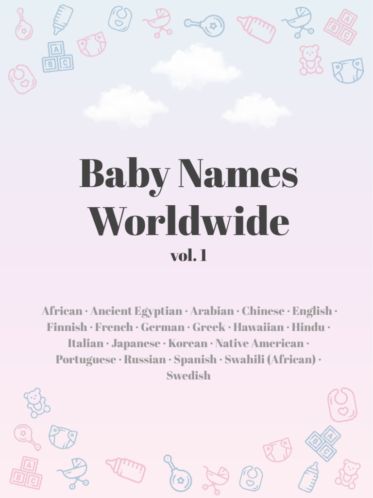 Global Baby Names and Meanings | PDF | Greek Mythology | Ancient ...
