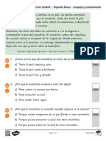 Evaluacion Unidad 1 Segundo Basico Lenguaje y Comunicacion