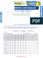 Introducción A Los Números Decimales para Tercer Grado de Primaria