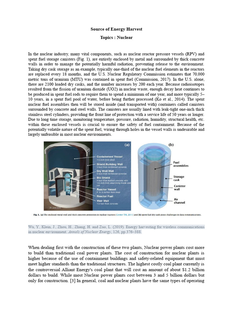 Nuclear Energy Harvesting Insights | PDF | Nuclear Power Plant ...