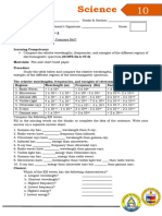 Science 10 - Q2 - DW6