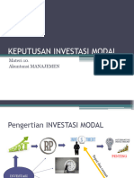 Akmen - 10 - PPT - Keputusan Investasi Modal