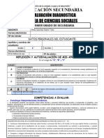 EVALUACION DIAGNOSTICA CCSS 2023 Perla