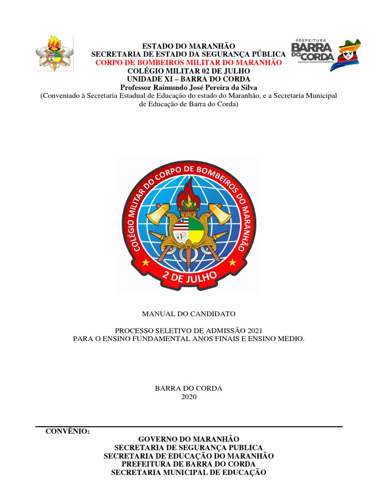 Edital CMCB Xi 2021 | PDF