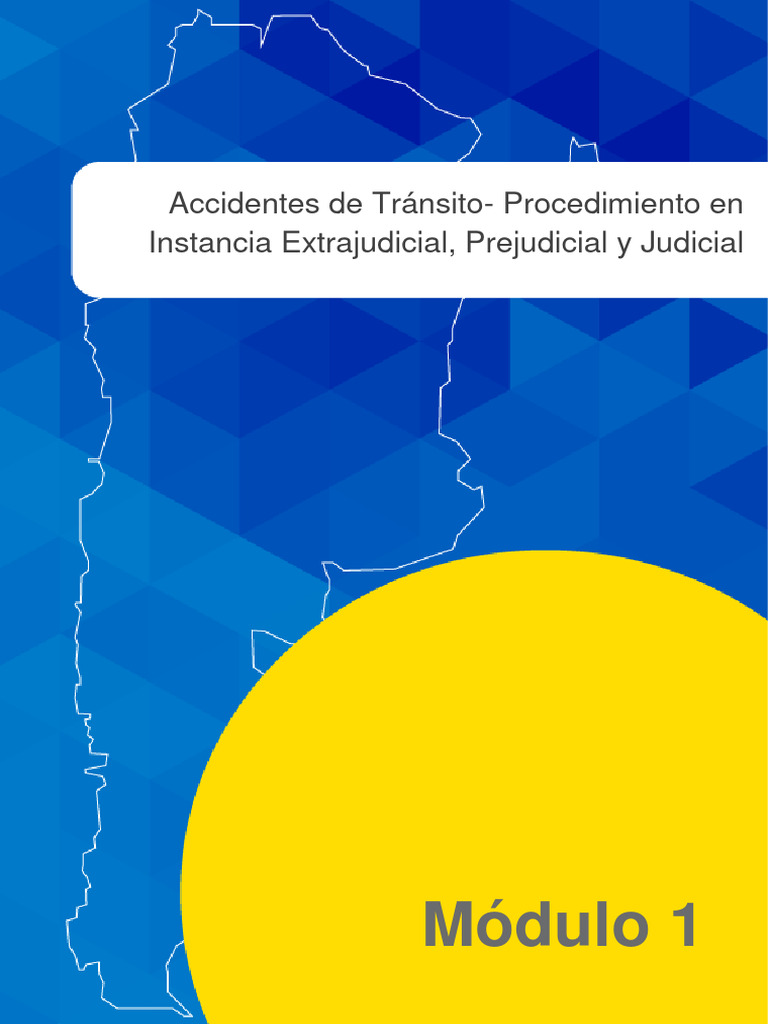 Procedimientos Legales en Accidentes de Tránsito | PDF | Mediación