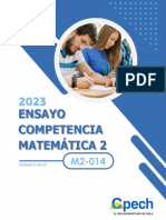Ensayo Competencia Matemática 2: Ensm2 014-A23V2