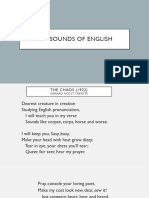 LESSON 1. The Sounds of English
