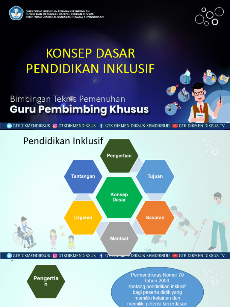 Konsep Dasar Pendidikan Inklusif | PDF | Karier & Perkembangan ...