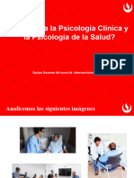 Sesión 1 Psicología Clínica y de La Salud