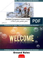 Scaffold Competent Person-Inspector Updated 2021 - Eng. Sary Elfayoumy