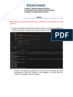 Actividad 3 - Manejo de Python