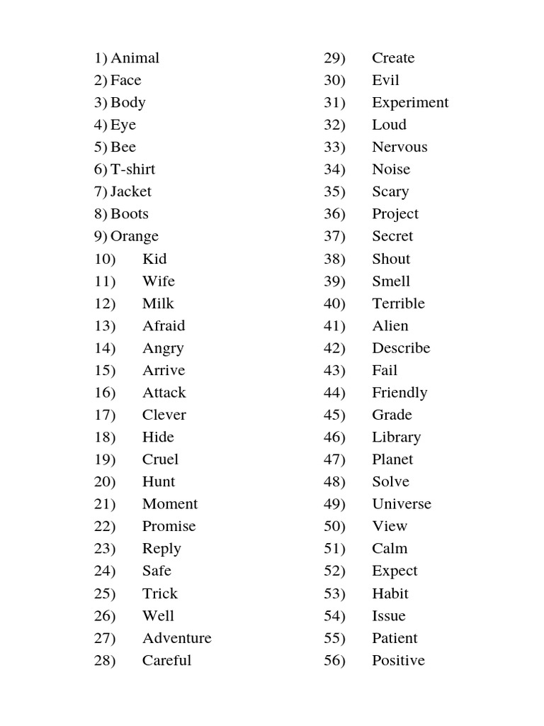 B2 English Vocabulary Word List | PDF