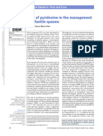 Role of Pyridoxine in The Management of Infantile.10