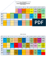 Horario para Revision de Portafolios .Tercer Trimestre 2023 - 2024