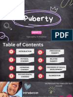 Puberty - Group D Y3B1