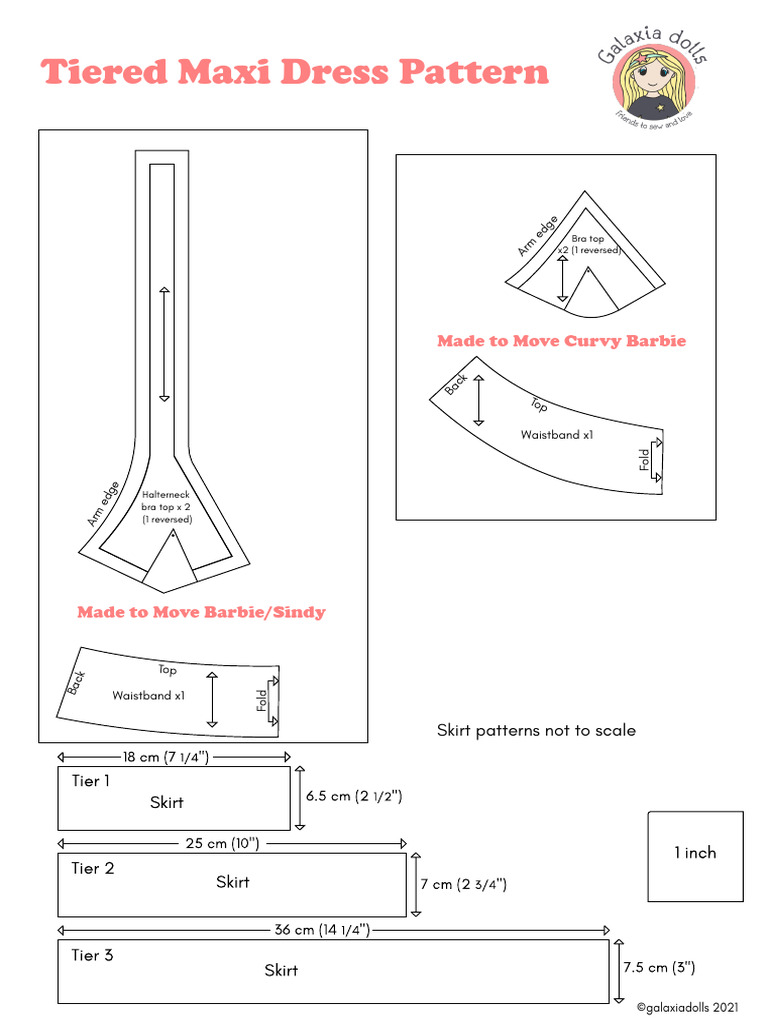 Maxi Dress Pattern v2 PDF