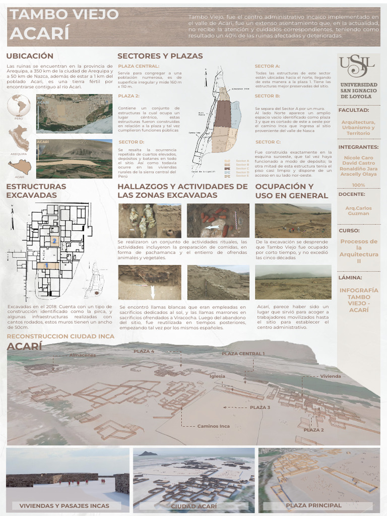 Tambo Viejo: Centro Inca en Acarí | PDF | Imperio Inca