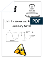 N4 & N5 - Waves and Radiation Summary Notes