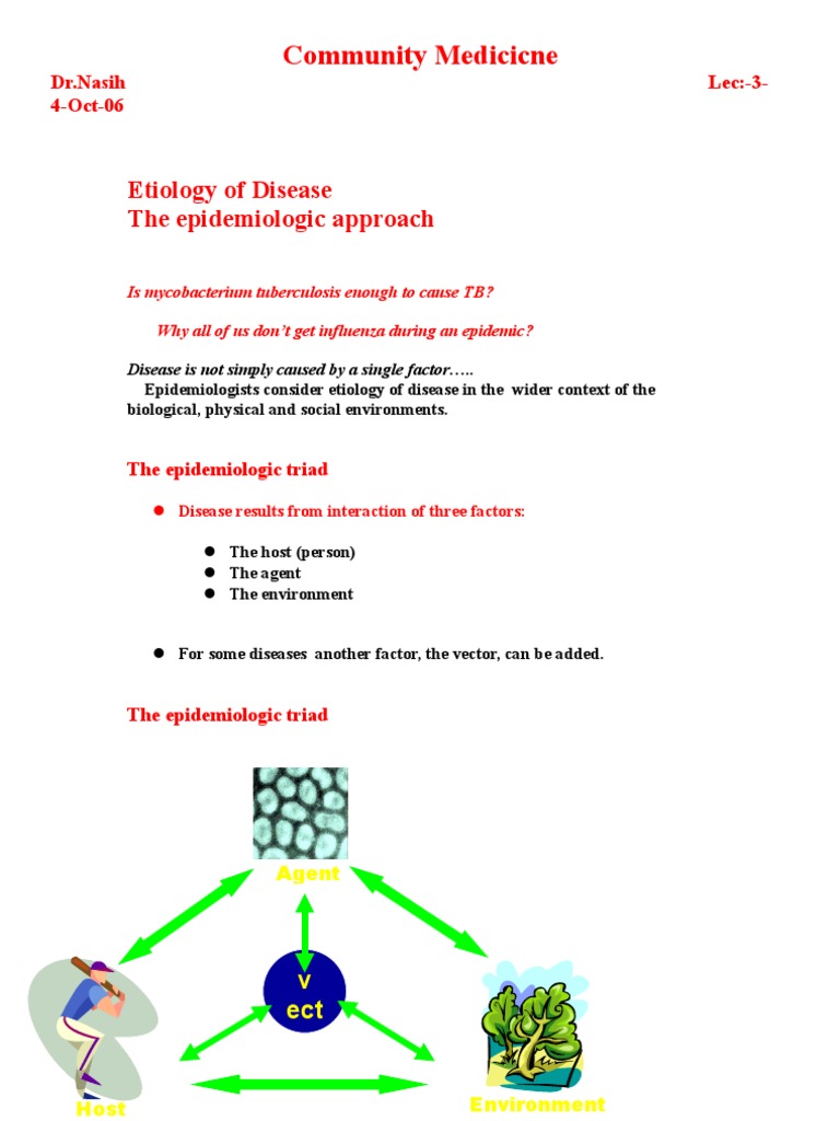3 | Vector (Epidemiology) | Epidemiology