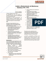 Guia para El Cuidado y Mantenuimiento de TPO