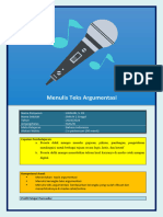 MODUL AJAR MENULIS Argumentasi