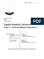 2023 Trial Exam - Common Module (Paper 1)