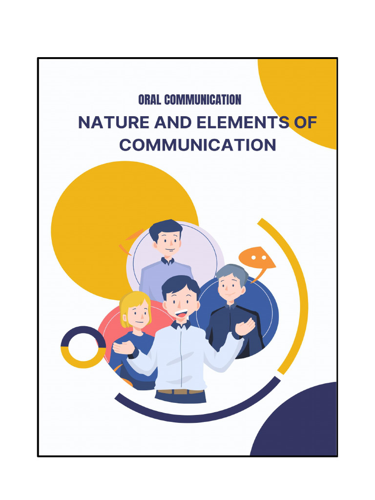 Nature and Elements of Communication | PDF