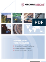 Global Coal Trade Services: Deliverables and Pricing