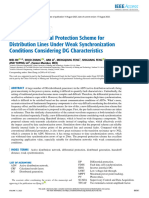 A Novel Differential Protection Scheme For Distribution Lines Under Weak Synchronization Conditions Considering DG Characteristics