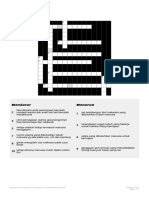 Teka Teki Silang IPAS Kelas 5