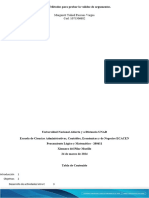 Tarea 1 - Metodos para Probar La Validez de Argumentos