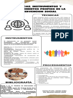 Técnicas Instrumentos y Procedimientos Propios de La Intervención Social