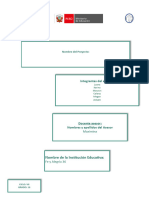 FORMATO - Proyecto de Emprendimiento