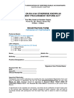 Registration Form (Davao City Participants)