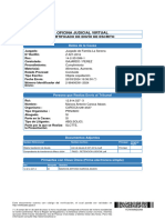 Certificado Envío Objeta Liquidación 2 Z-527-2016