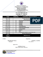 2022 Class Program 4 TOPAZ