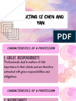 Reporting Chen and Yan