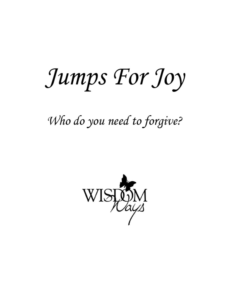 Personal workbook of forgiveness pdf philosophy self improvement