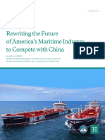 Rewriting The Future of America's Maritime Industry To Compete With China